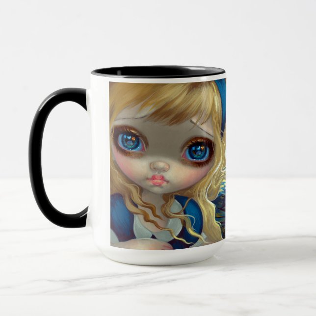Mug "Alice dans une nuit étoilée" (Gauche)