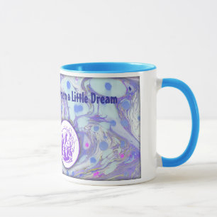 Mug Alice en papier de marbre du pays des merveilles a