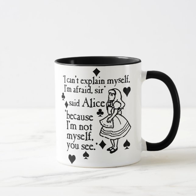 Mug Alice Pas Moi-Même (Droite)