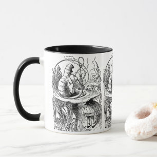 Mug Alice vintage au pays des merveilles Chatouchine