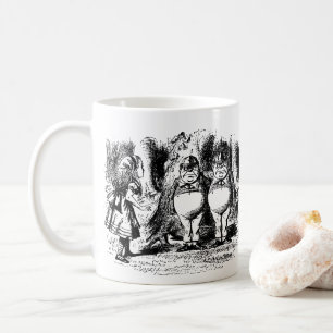 Mug Alice vintage au pays des merveilles, Tweedledum T