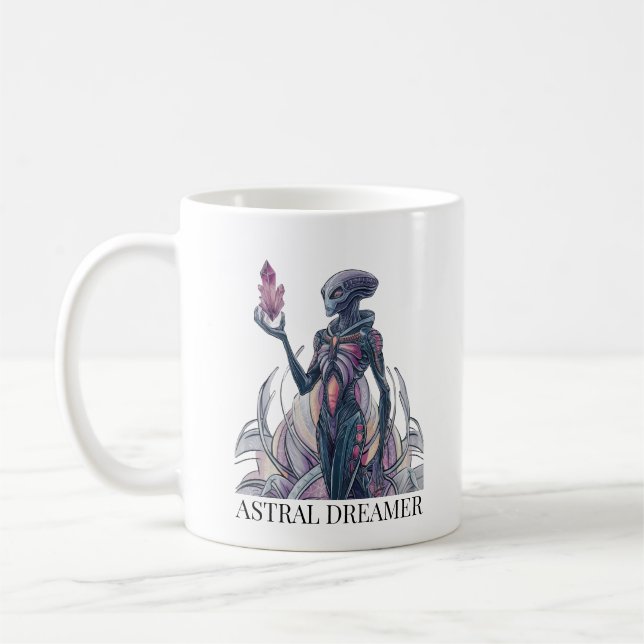 Mug Alien Abstrait (Gauche)