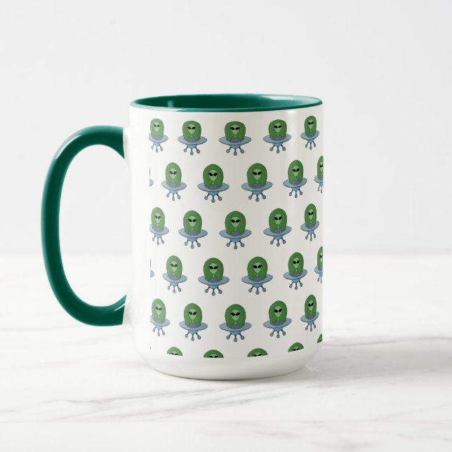 Mug Alien dans son petit vaisseau spatial (Gauche)