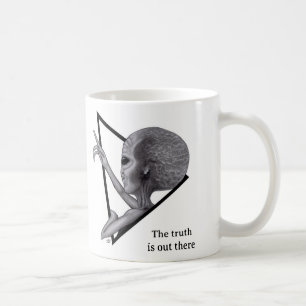 Mug Alien gris, la vérité est là