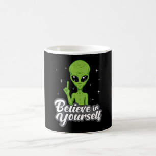 Mug Alien Head Area 51 Ufo Aliens Space Funny Cadeau