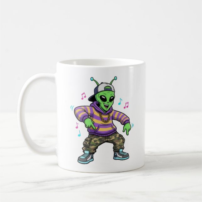 Mug Alien Hip hop (Gauche)