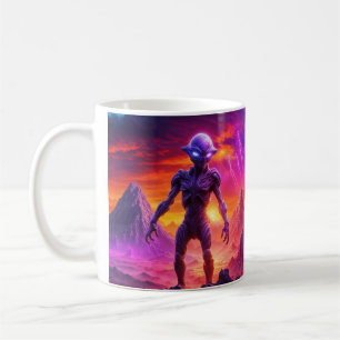 Mug Alien pourpre