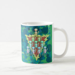 Mug Alien triangle vert