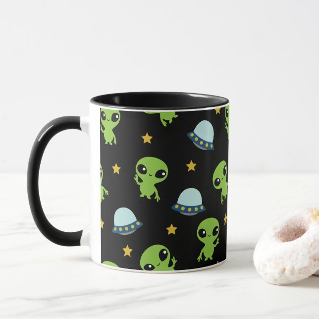 Mug Aliens (Avec donut)