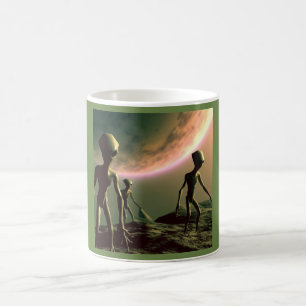 Mug ALIENS gris SF 2