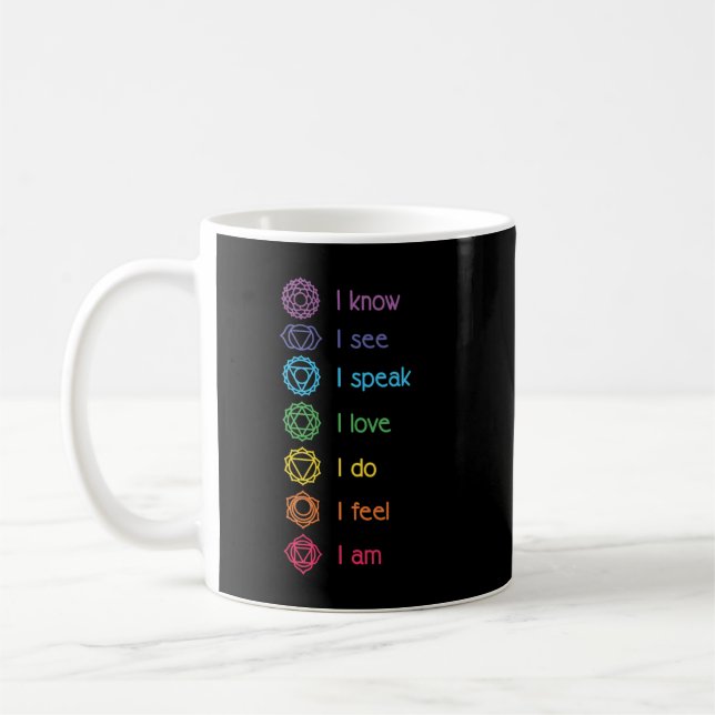Mug Alignement Chakra, Yoga, Méditation Pullo Spiritue (Gauche)