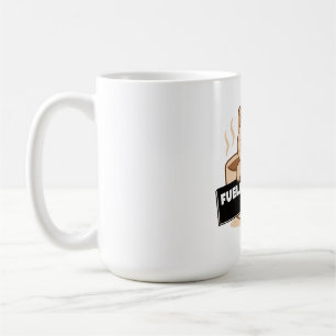 Mug Alimenté par le café et les chats Mignon design de