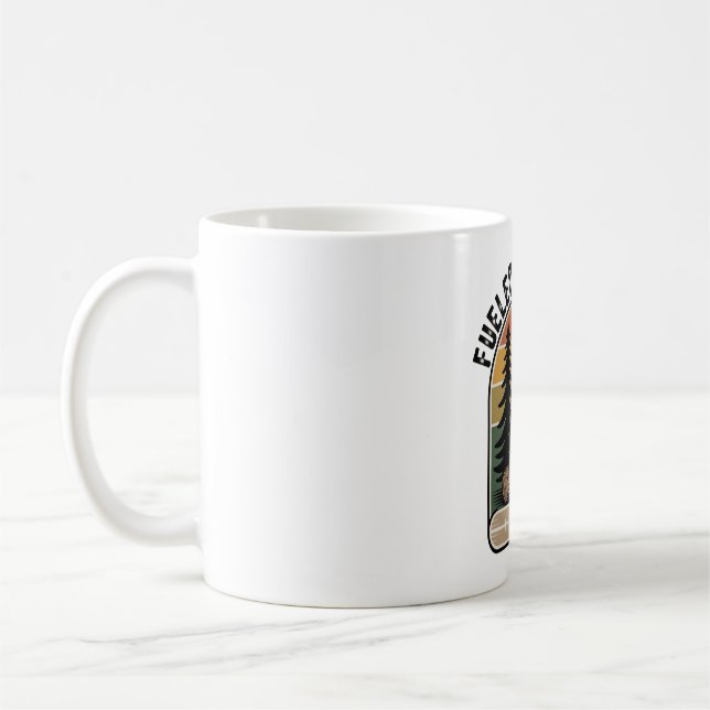 Mug Alimenté par le Café Retro Camp  (Gauche)