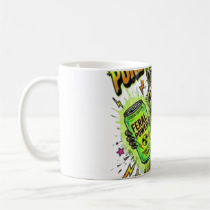 Mug Alimenté par l'énergie purement sauvage Drôle de R