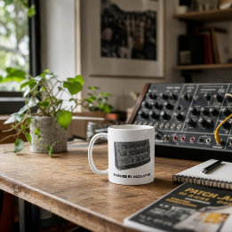 Mug Alimenté par les oscillateurs – Synthétiseur semi-