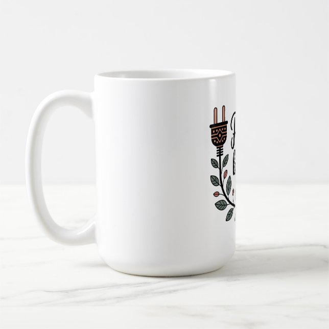 Mug Alimenté par Maman (Gauche)