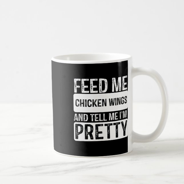 Mug Alimentez-Moi Des Ailes De Poulet - Bbq Lover Fume (Droite)