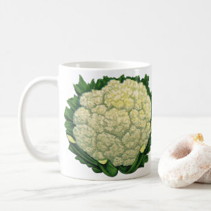 Mug Aliments vintages Légumes Légumes Chou-fleur