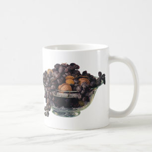 Mug Aliments vintages, noix et amandes, fruits et noix