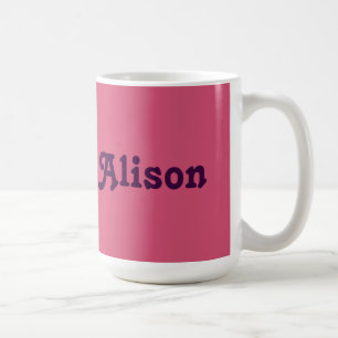Mug Alison