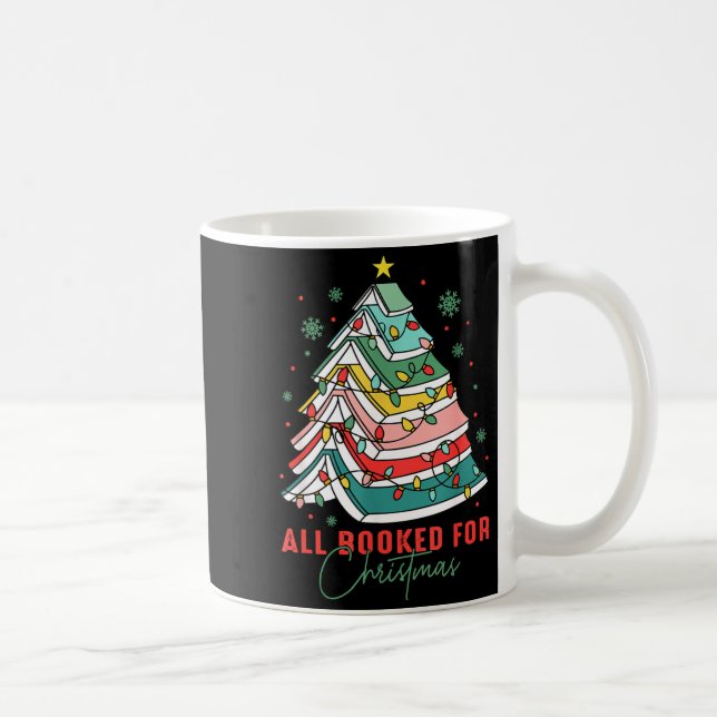 Mug All Booked For Christmas Teacher Librarian Book Lo (Droite)