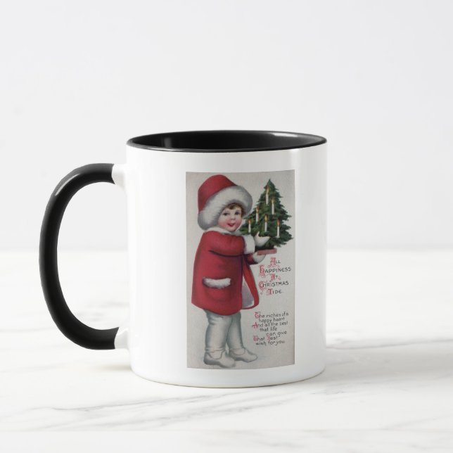 Mug All Happy at Christmas Tide (Gauche)