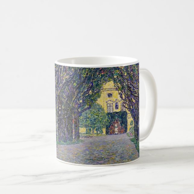 Mug Allee à Schloss Kammer, Gustav Klimt (Devant droit)