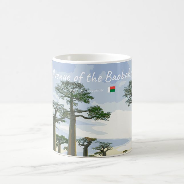 Mug Allée des Baobabs, Madagascar - Paysage (Centre)