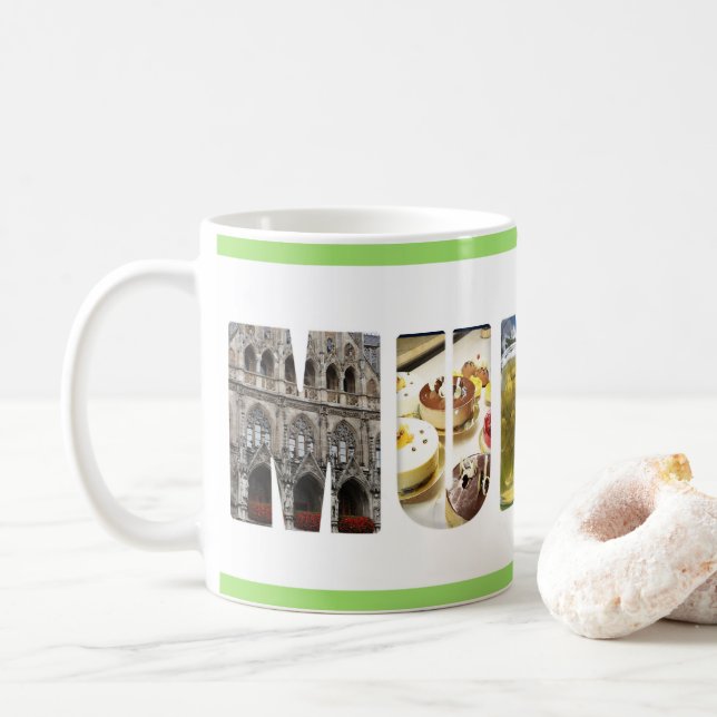 Mug Allemagne de Munich (Avec donut)
