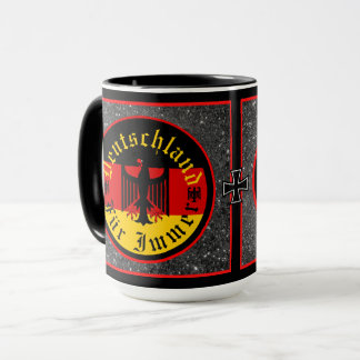 Mug Allemagne/Deutschland Pour toujours/aigle noir/cro