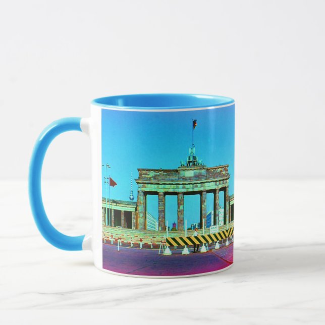 Mug Allemagne vintage Porte de Branbourg (Gauche)