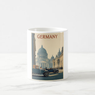Mug Allemagne vintage Voyage - Berlin Cityscape Art