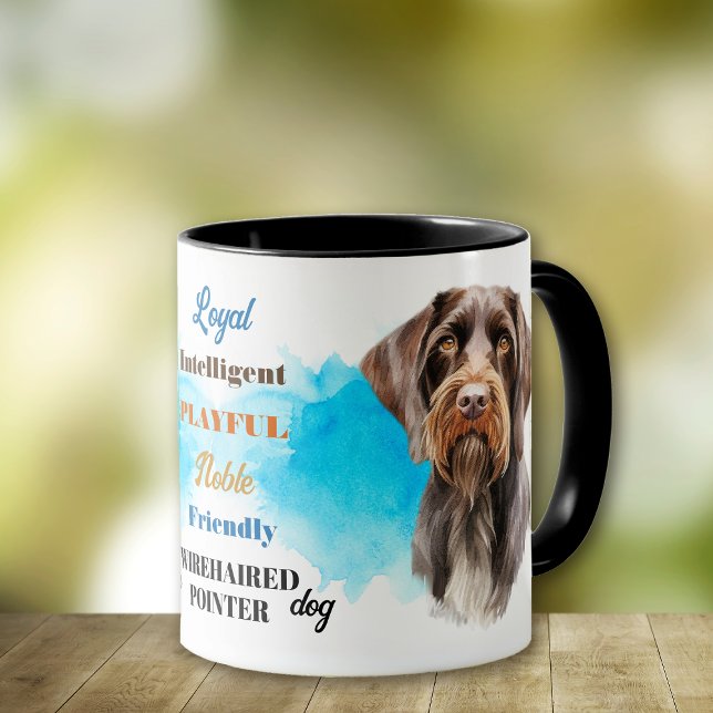 Mug Allemand À poils durs Pointer Chien Loyal Friend (Créateur téléchargé)