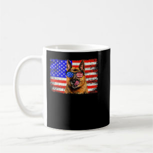 Mug Allemand Berger Drapeau Américain USA stupéfiant