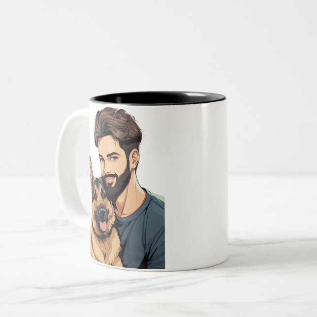 Mug allemand Shepherd Lover (Devant gauche)