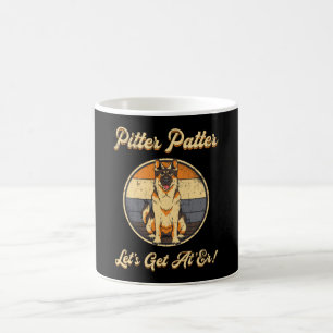 Mug Allemand Shepherd Pitter Patter Amoureux des chien