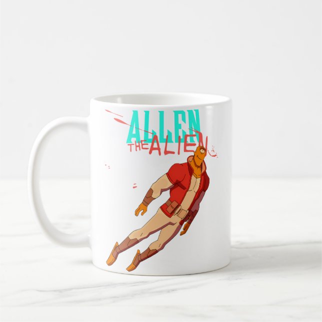Mug Allen l'alien invincible (Gauche)