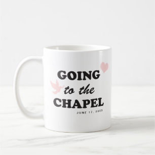 Mug Aller à la chapelle   Mariée à thème des années 70
