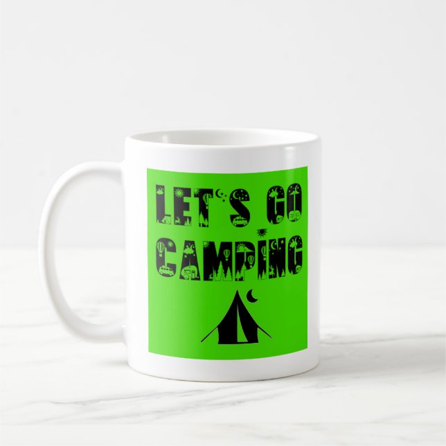 Mug Allez Camping - Tente (Gauche)