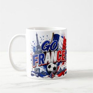 Mug Allez FRANCE Équipe France 2026 Coq Football