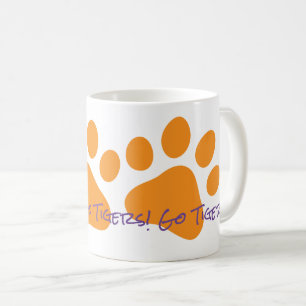 Mug Allez les tigres ! École Spirit Sports Empreintes 
