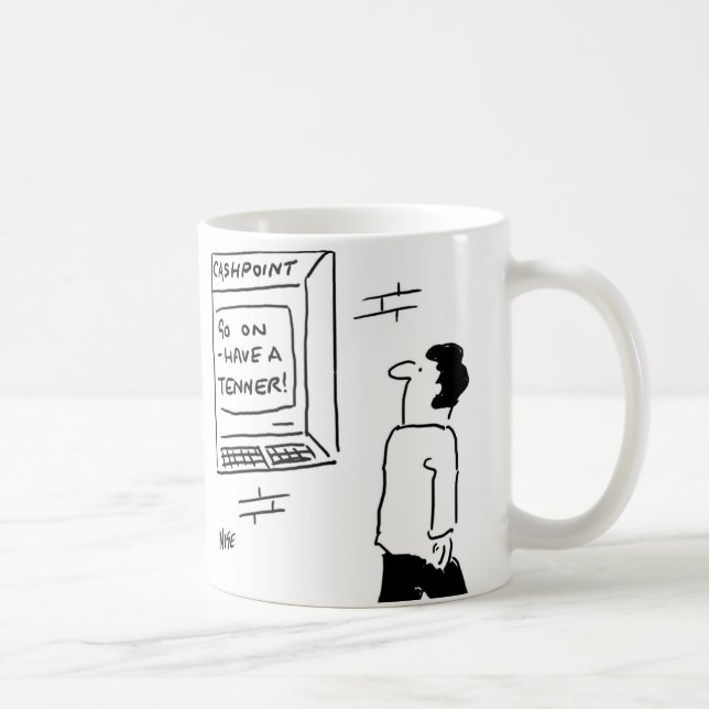 Mug Allez - prenez un tenner ! (Droite)