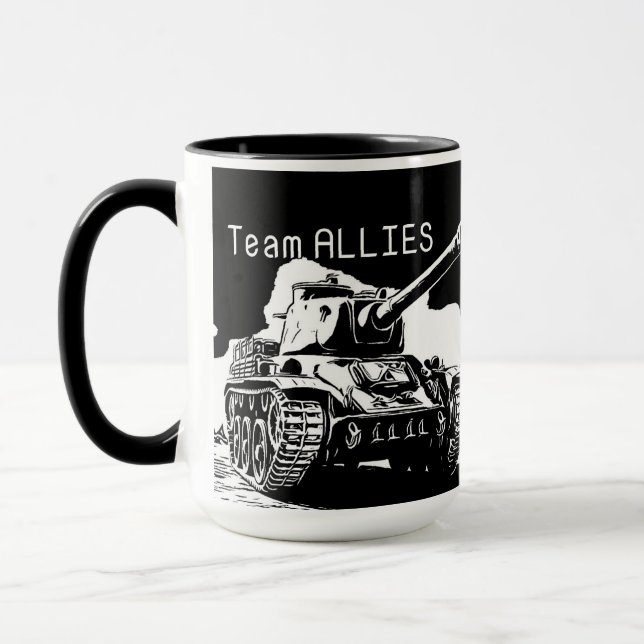 MUG ALLIÉS D'ÉQUIPE (Gauche)