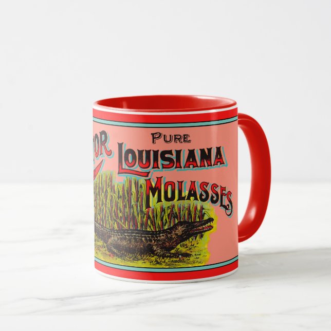 Mug Alligator Étiquette de la Musique (Devant droit)
