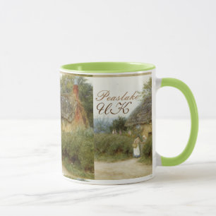 Mug Allingham Un chalet avec des tournesols à Peaslake