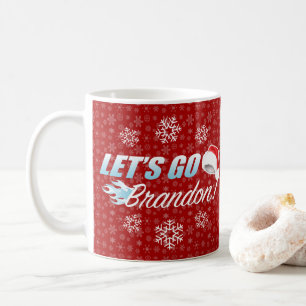 Mug Allons à Brandon Funny Noël