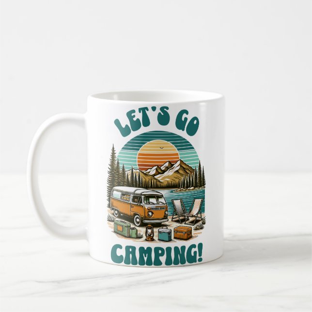 Mug Allons au Camping (Gauche)