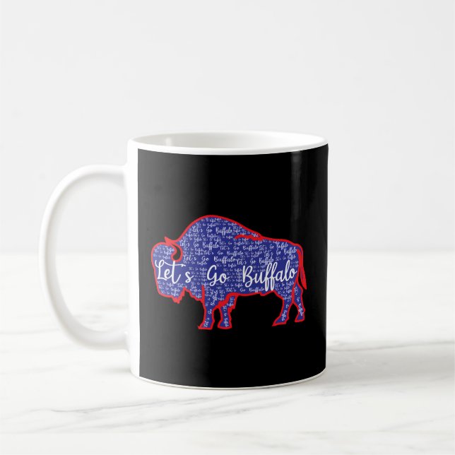 Mug Allons Buffalo New York Buffalo Sports de Buffalo (Gauche)