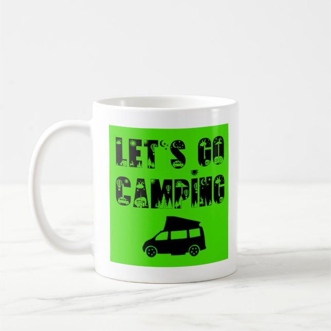 Mug Allons-y Camping - Classe B (Gauche)