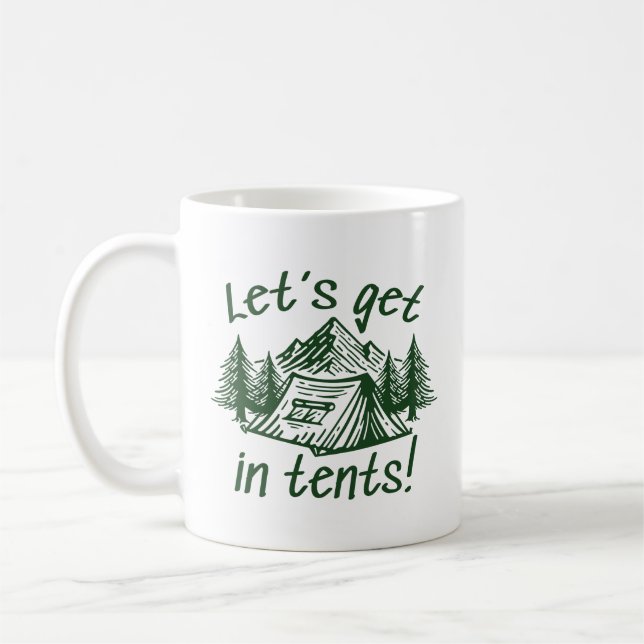 Mug Allons-y sous les tentes (Gauche)
